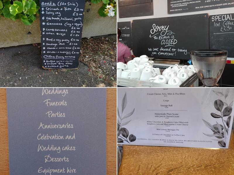 Wistow Café Bistro Menu