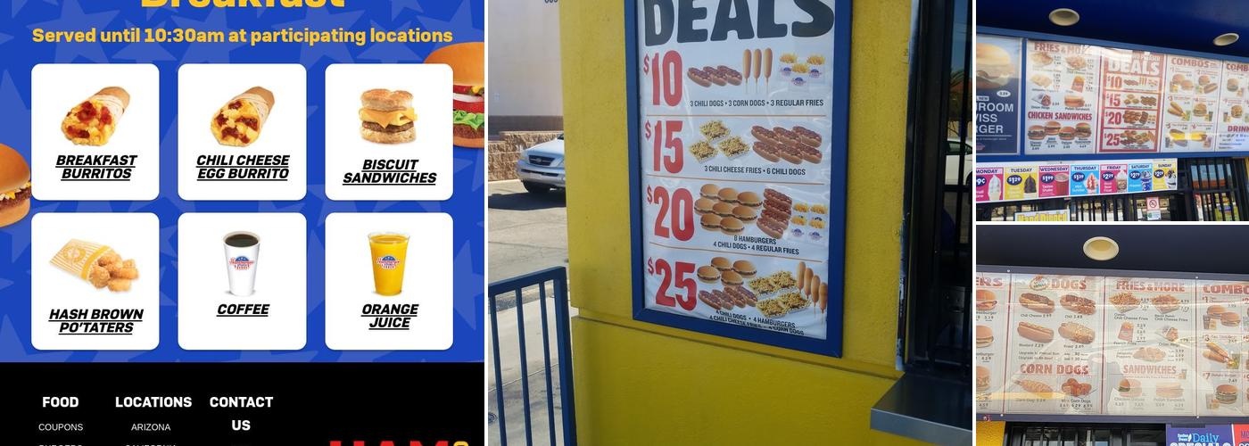 Hamburger Stand Menu