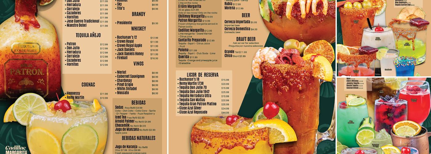 Taco Giro Menu