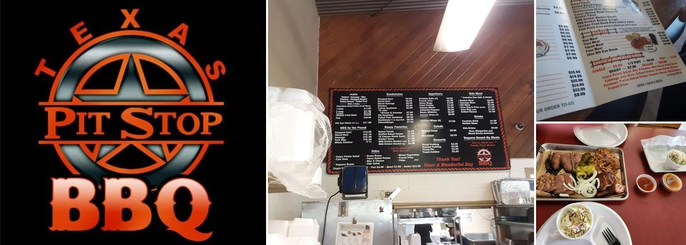 Texas Pit Stop - La Marque Menu