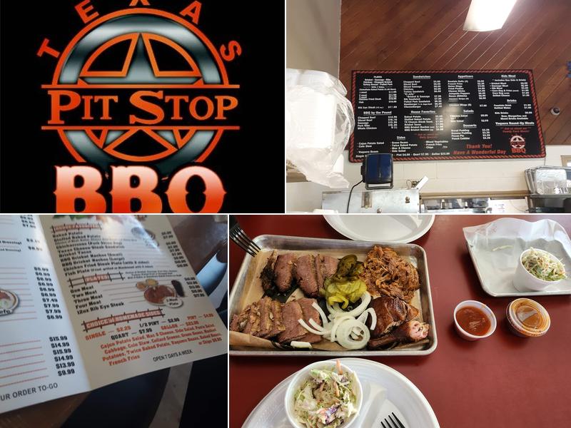 Texas Pit Stop - La Marque Menu
