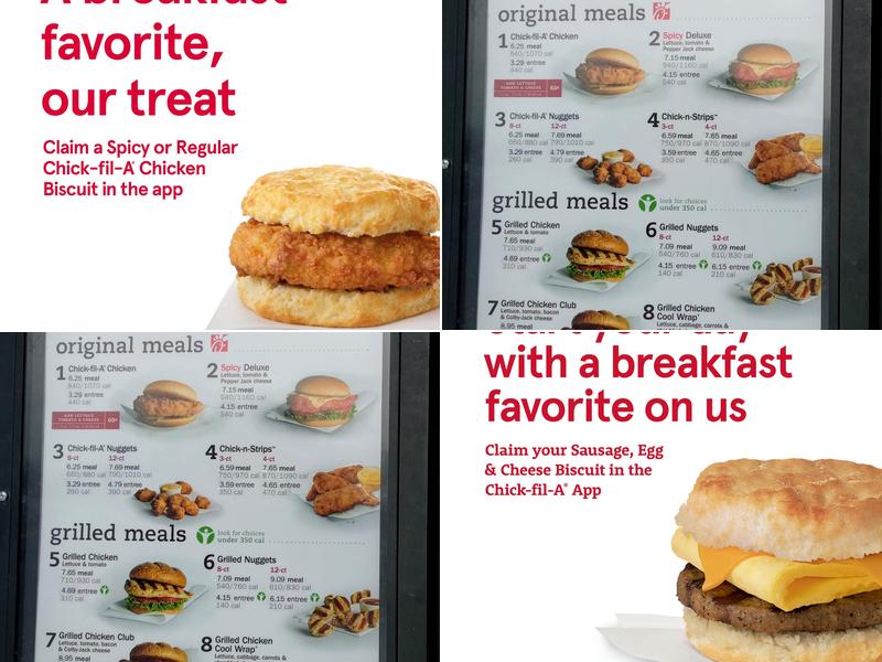 Chick-fil-A Menu