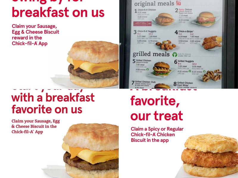 Chick-fil-A Menu