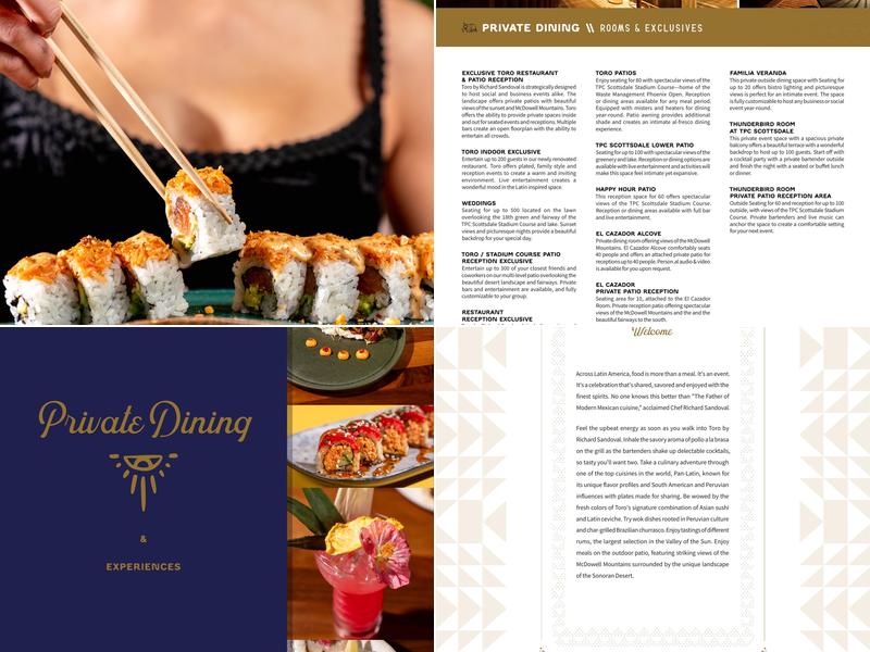 TORO Menu