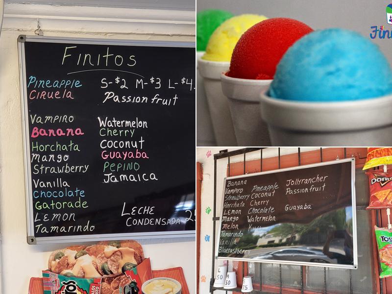 Finitos Menu