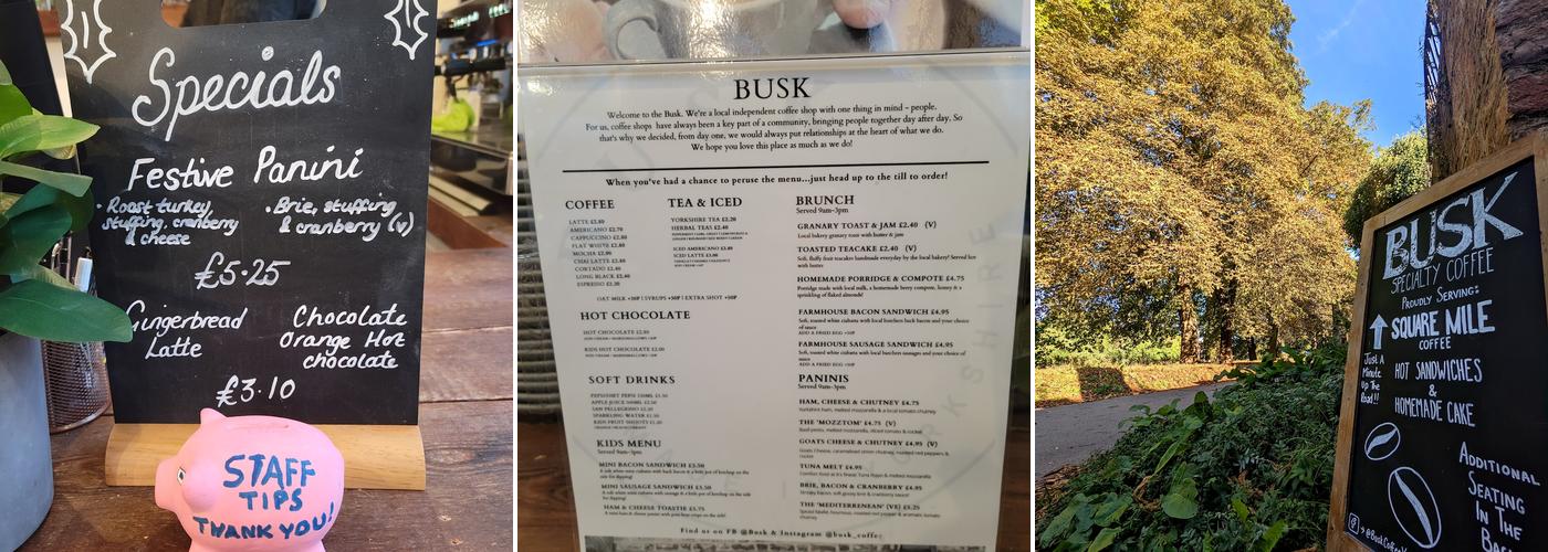 Busk Menu
