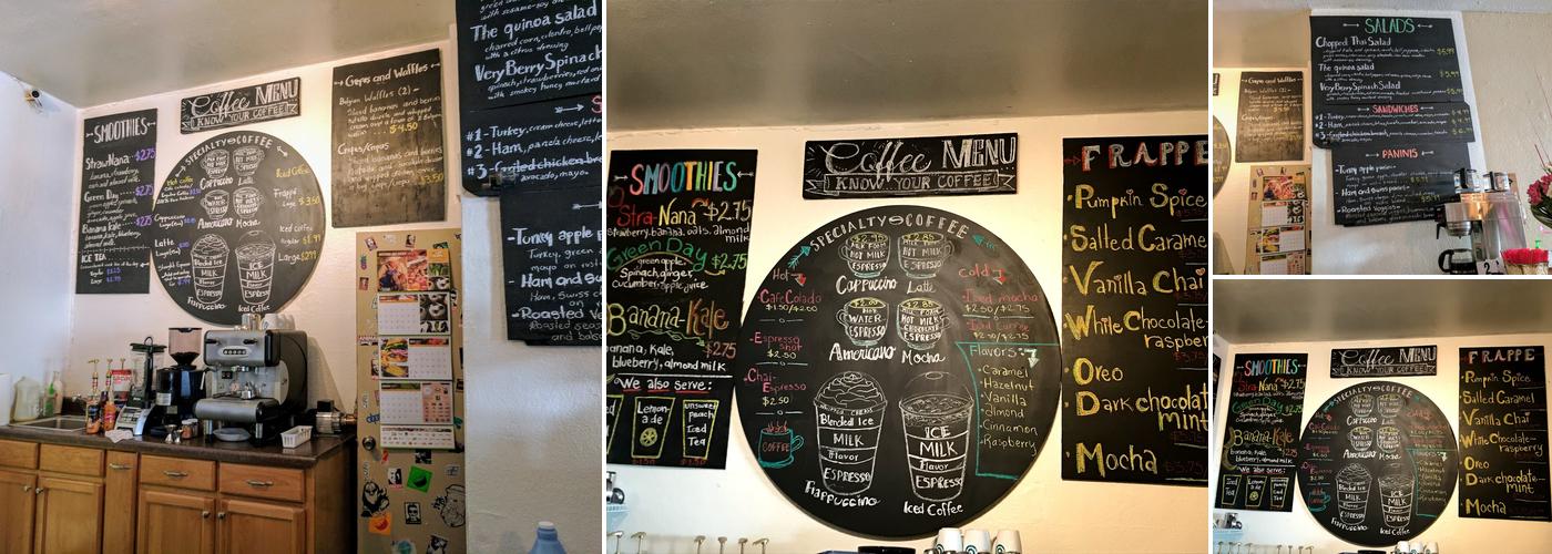 Blueberry Cafe Menu