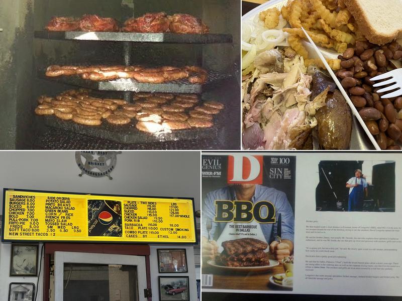 Longoria's BBQ Menu