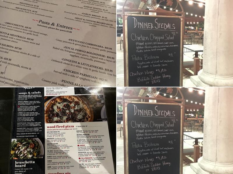 Il Capo Pizzeria Menu