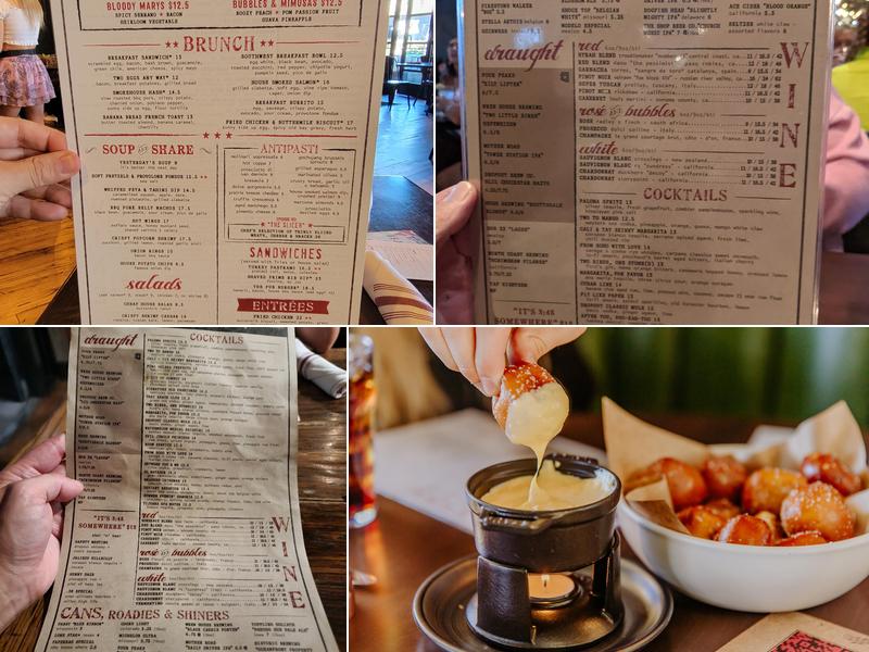 Culinary Dropout Menu