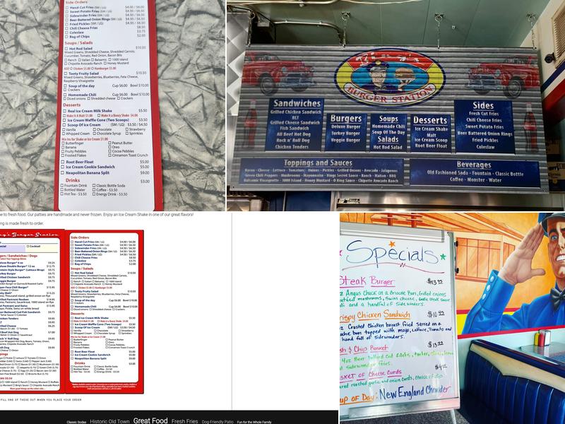 Bing's Burger Station Menu