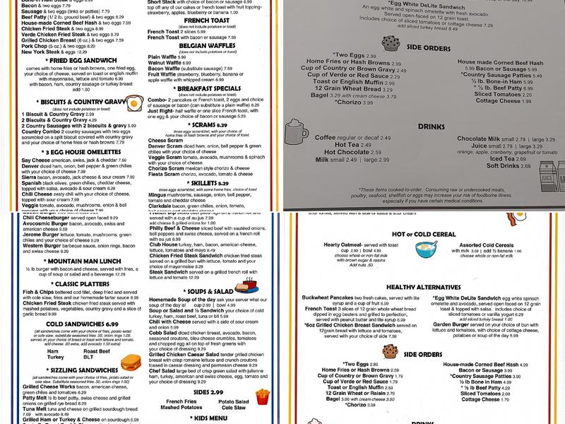 Annie's Menu