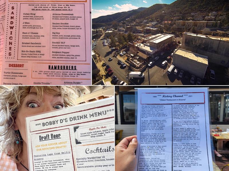 Bobby D's BBQ Menu