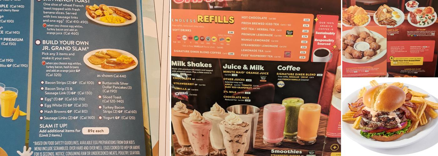 Denny's Menu