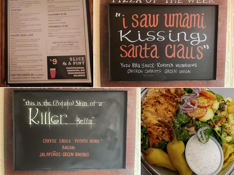 Loop & Lil's Pizza Menu