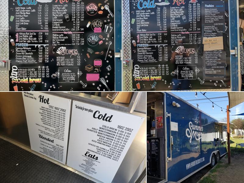 Summer Moon Coffee (Mobile Moon) Menu