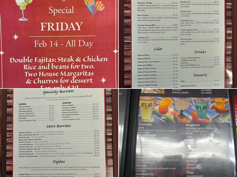 La Cabanita Mex 5 Menu