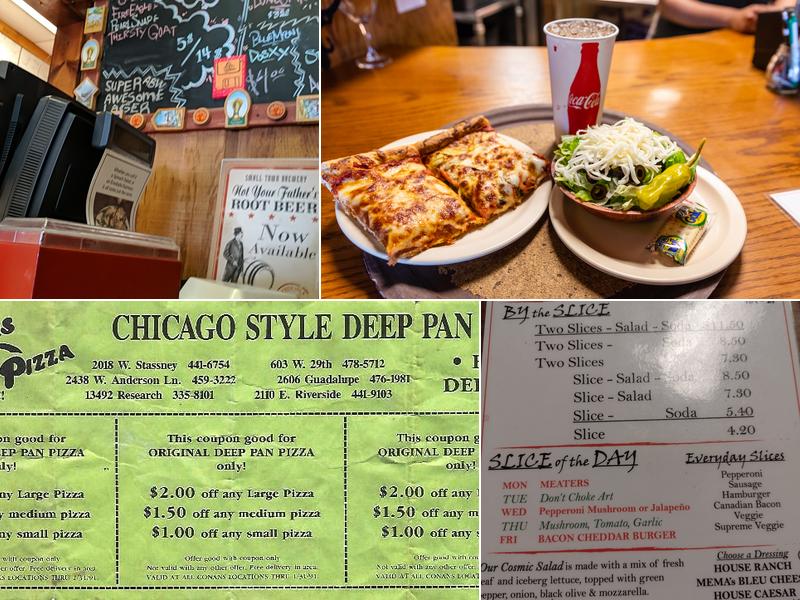 Conans Pizza North Menu