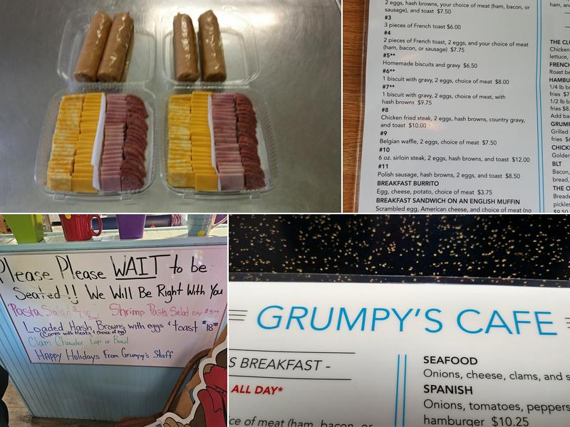Grumpy's Cafe Menu