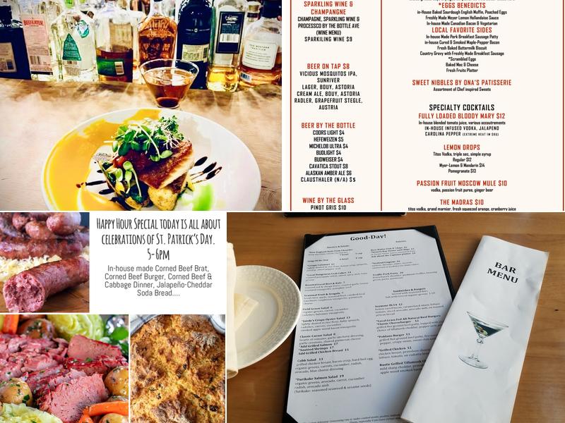 Pacific Restaurant Menu