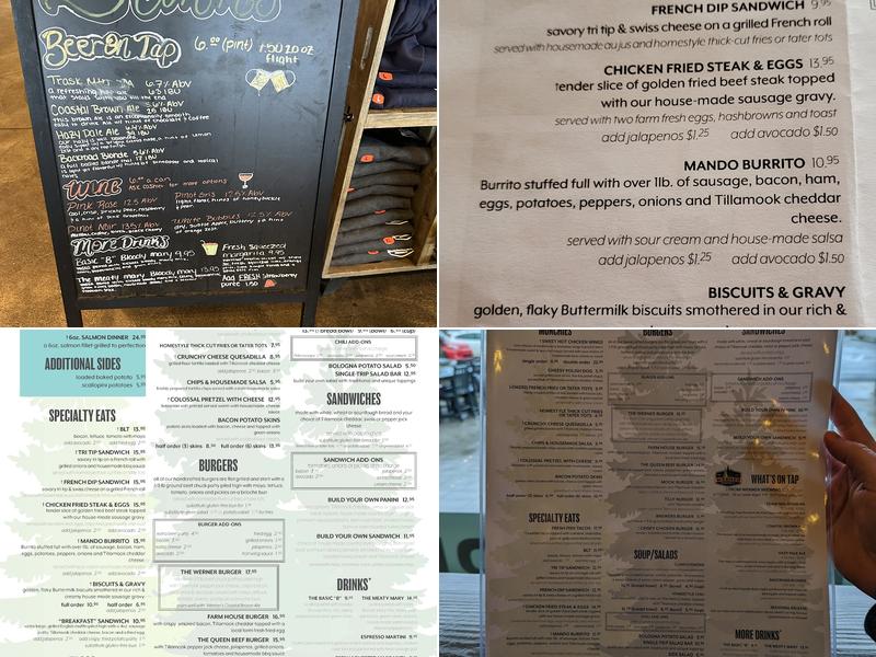 Werner Beef & Brew Menu