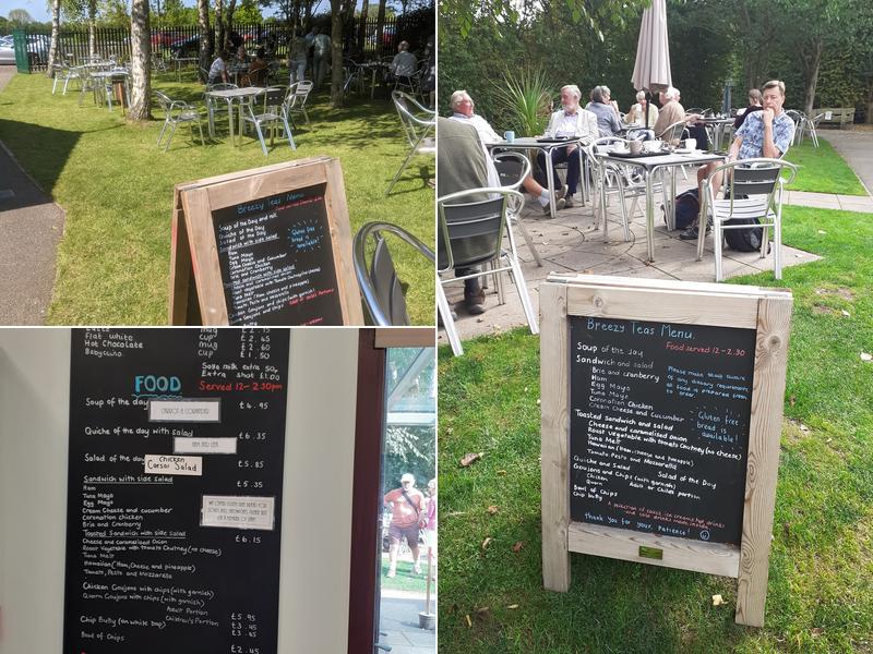 Breezy Knees Cafe Menu