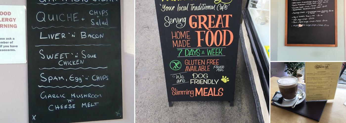 Market St. Cafe Menu