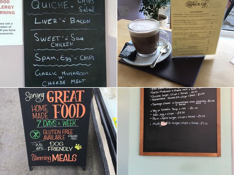 Market St. Cafe Menu