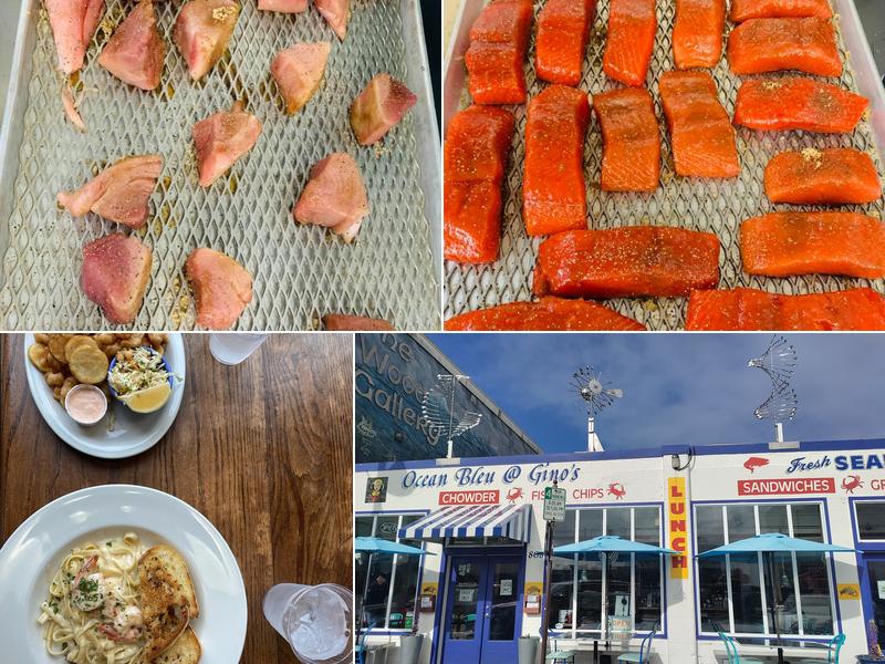 Ocean Bleu seafoods at Gino's