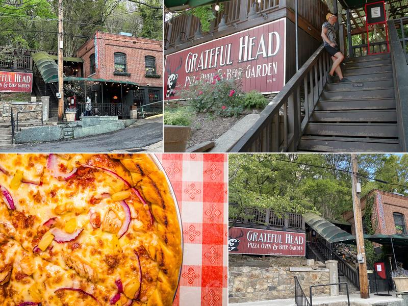 Grateful Head Pizza Oven and Beer Garden 100 Exchange St, Hot Springs