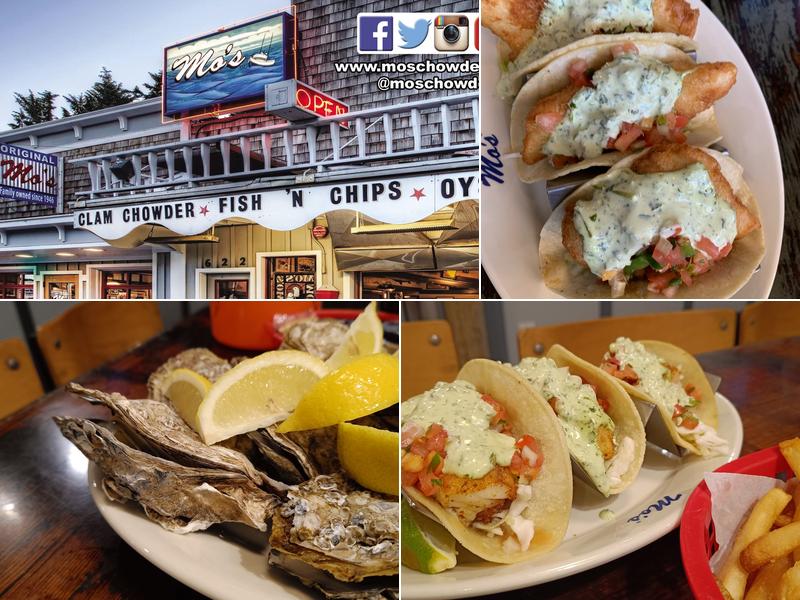 Mo's Seafood & Chowder The Original Mo's, 622 SW Bay Blvd., Newport