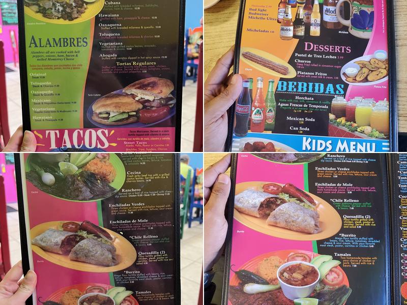 La Bodeguita Menu