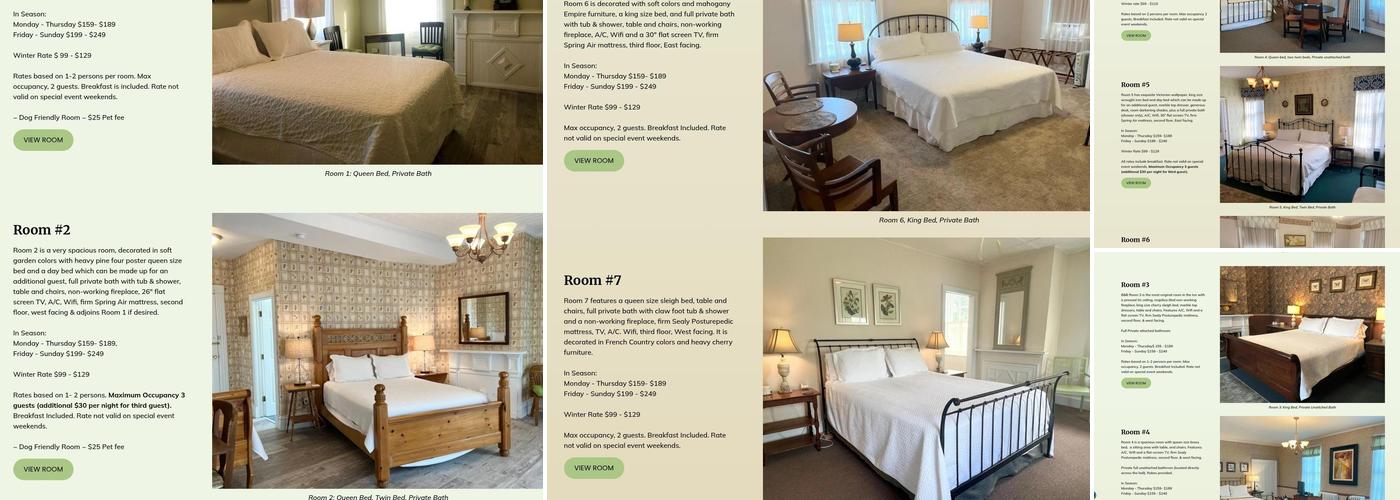 Rogues Harbor Inn 1830 LLC Menu