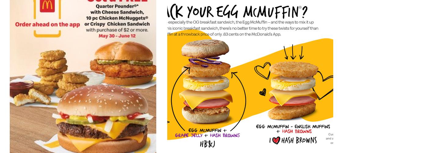 McDonald's Menu
