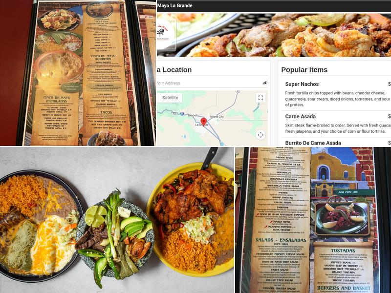 Cinco de Mayo Menu