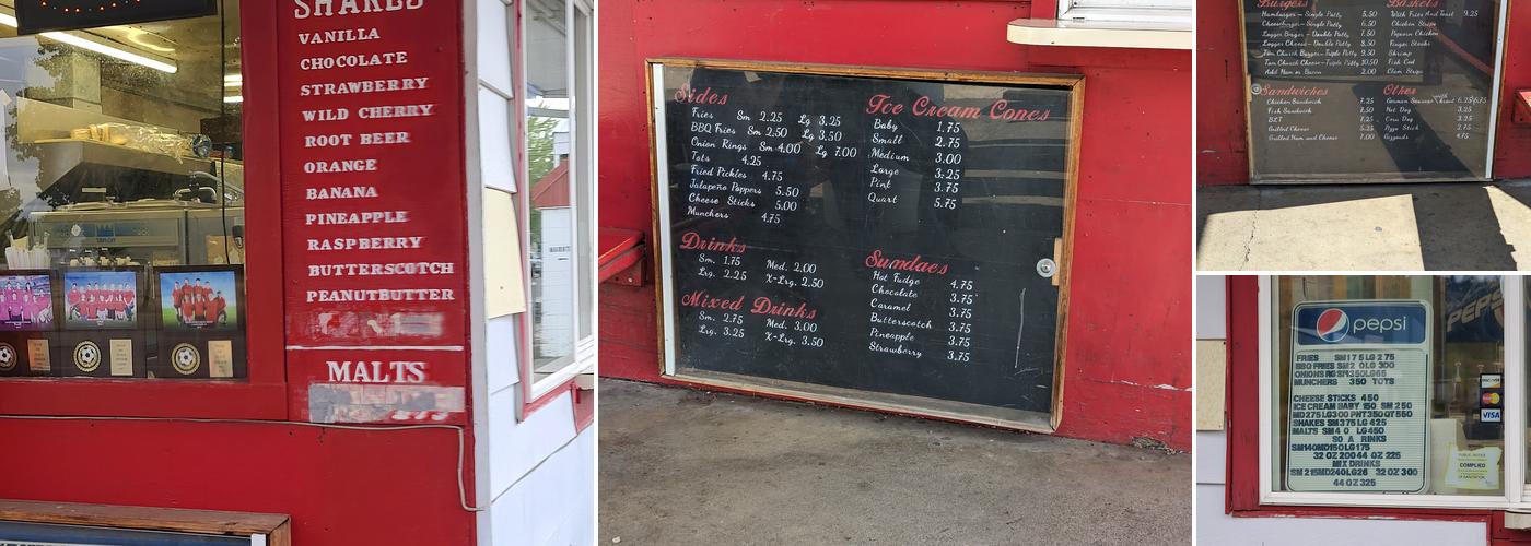 C-Zers Drive In Menu