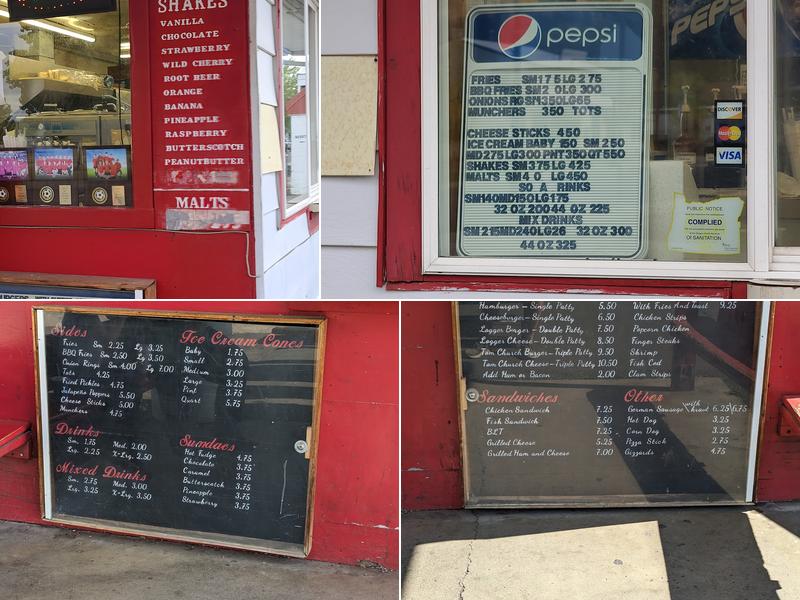 C-Zers Drive In Menu