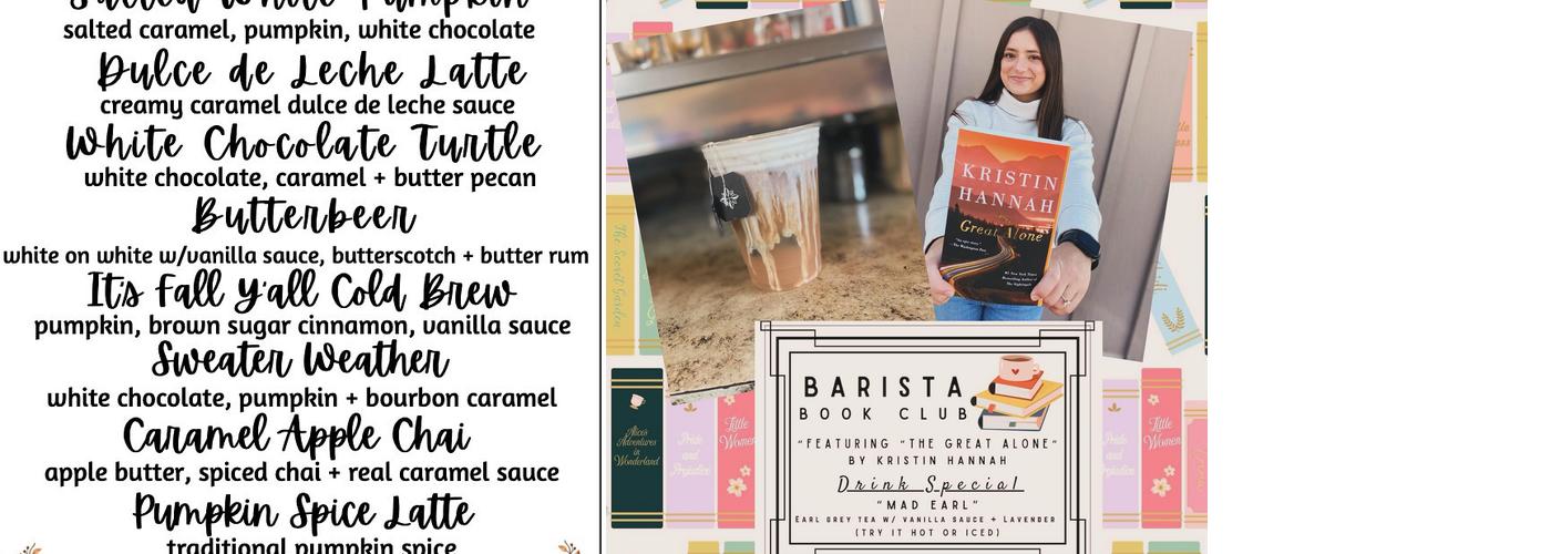 Antlers Espresso Menu