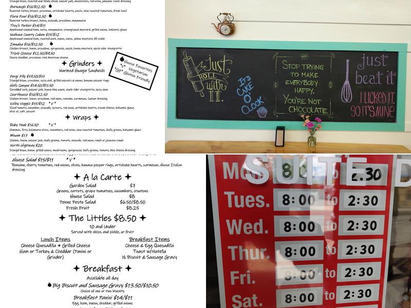 Sugar Time Bakery Menu