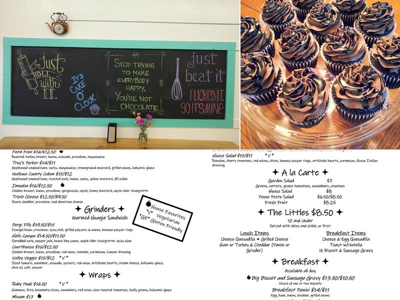 Sugar Time Bakery Menu