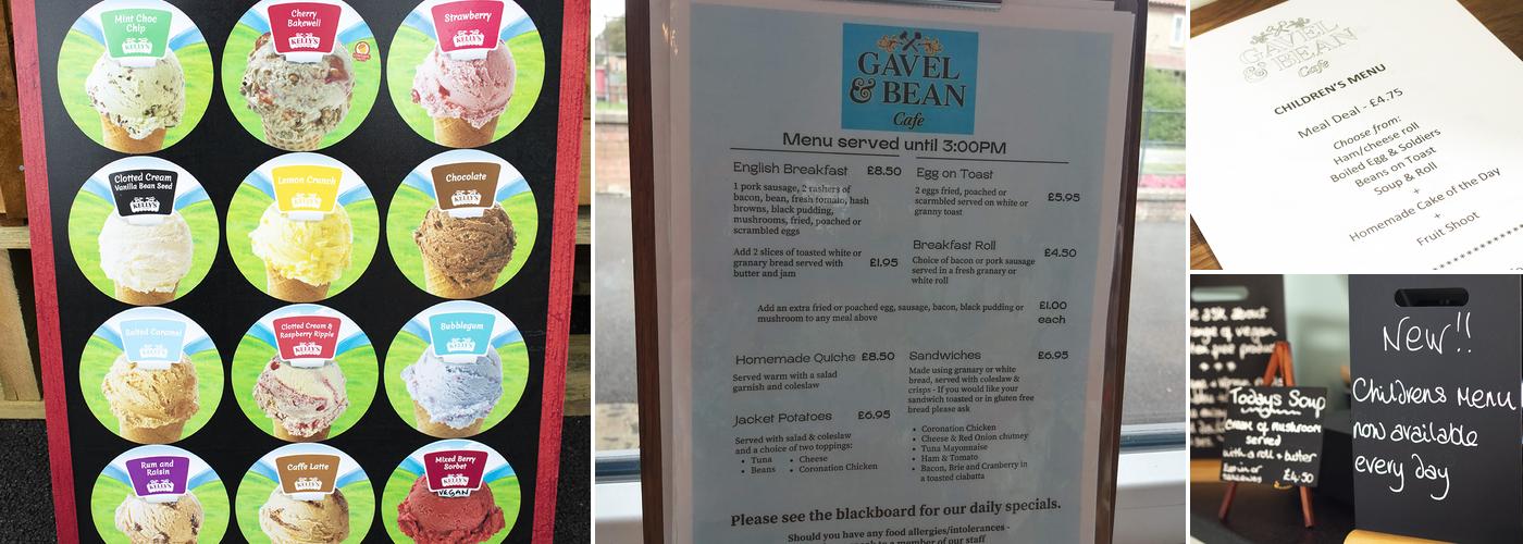 Gavel & Bean Menu