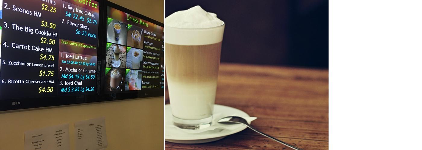 Green Clean Bean Menu