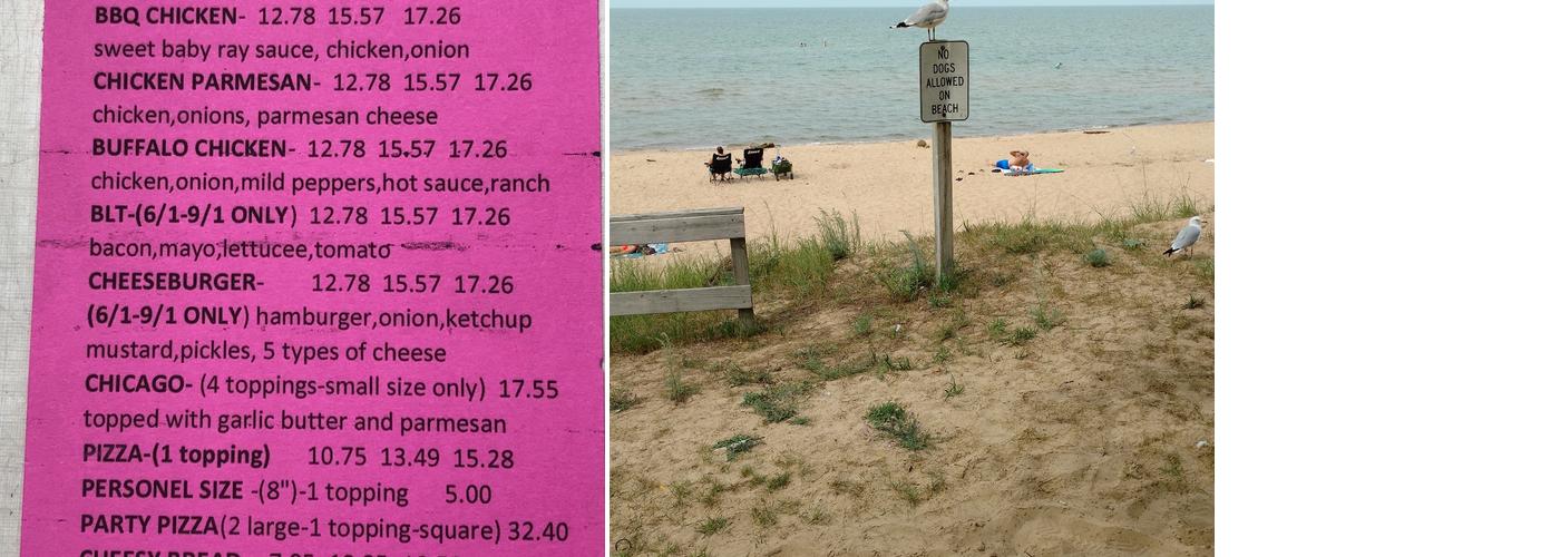 Oak Beach Pantry & Pizza Menu