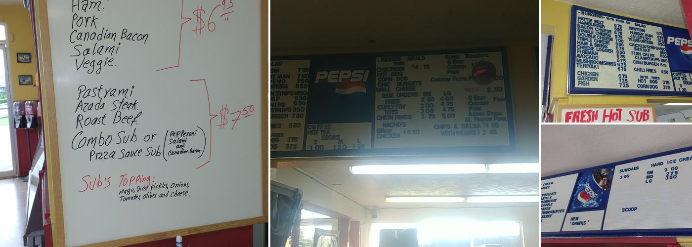 Colleen's Menu