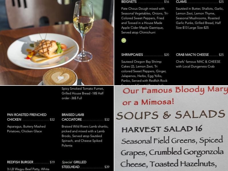 Redfish Menu