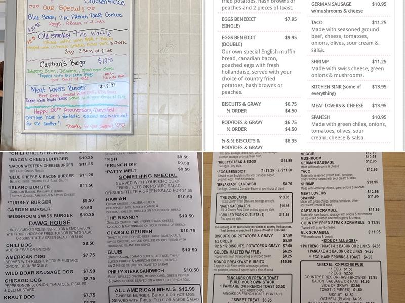 Leona's Cafe Reedsport Menu