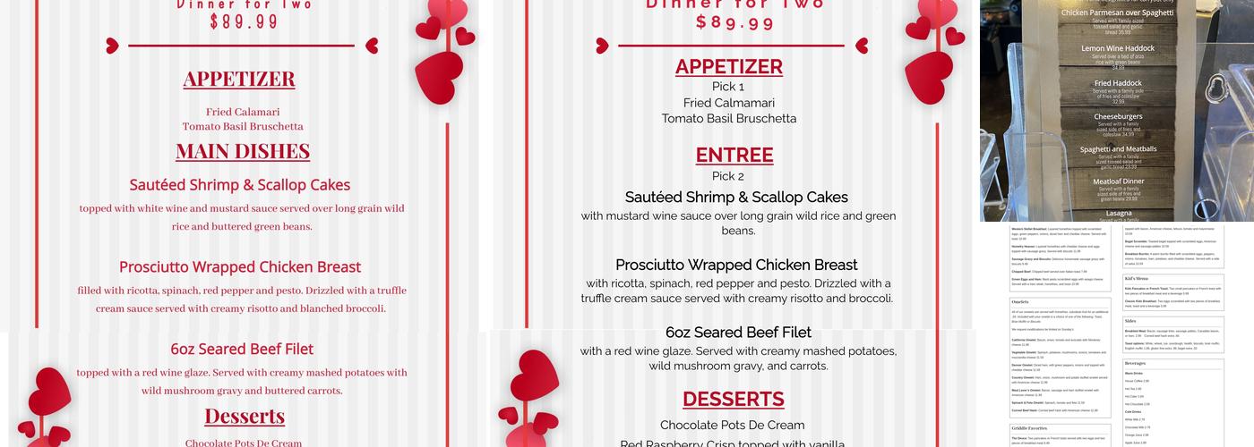 Berardi's Restaurant Huron Menu