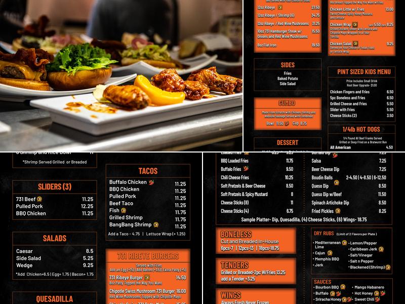 Tapp'd Menu