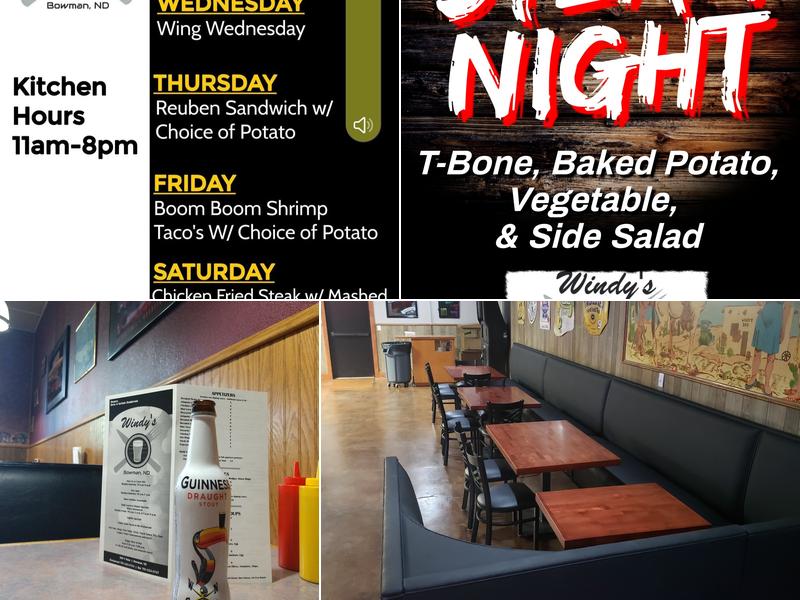 Windy's Menu