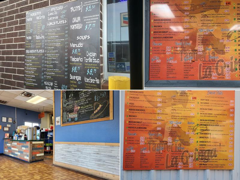 La Gringa Joshua Menu